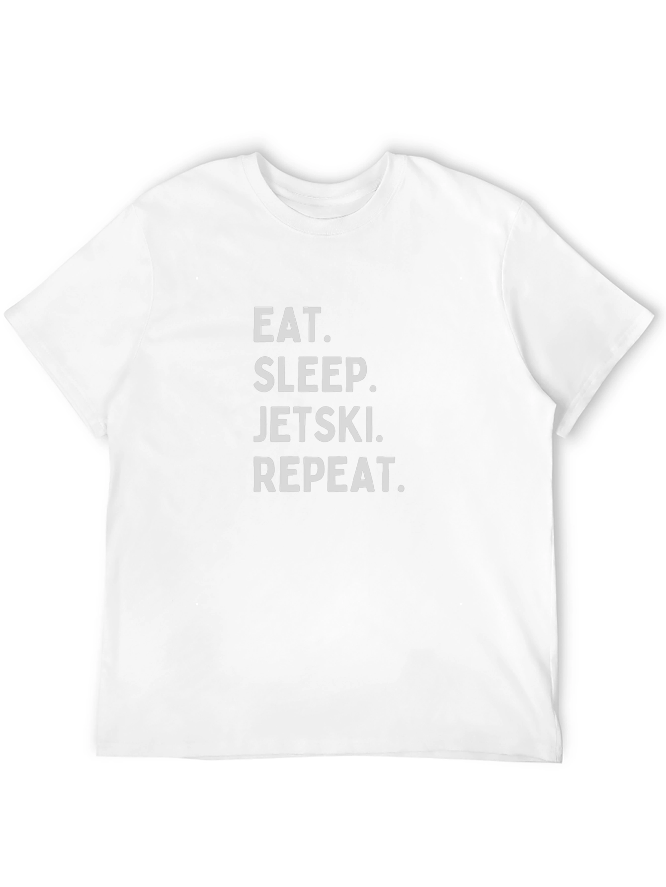 Eat Sleep Jetski Repeat Graphic T-Shirt