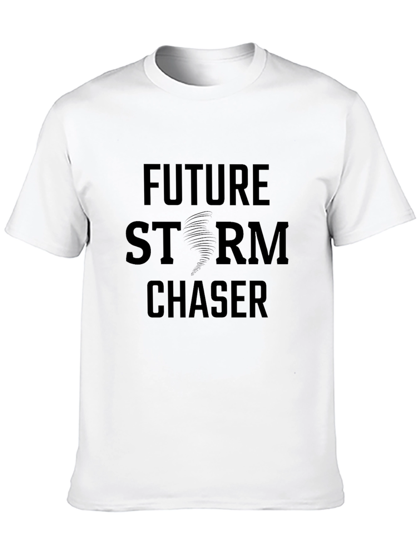 Future Storm Chaser Black Graphic T-Shirt