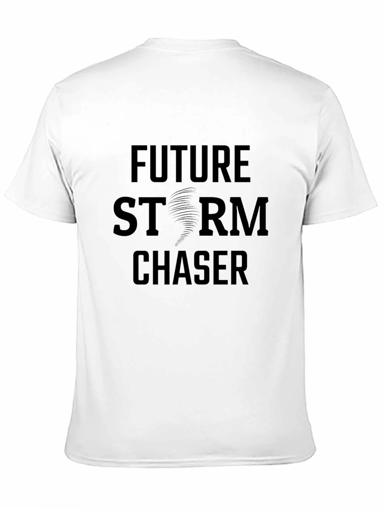 Future Storm Chaser Black Graphic T-Shirt