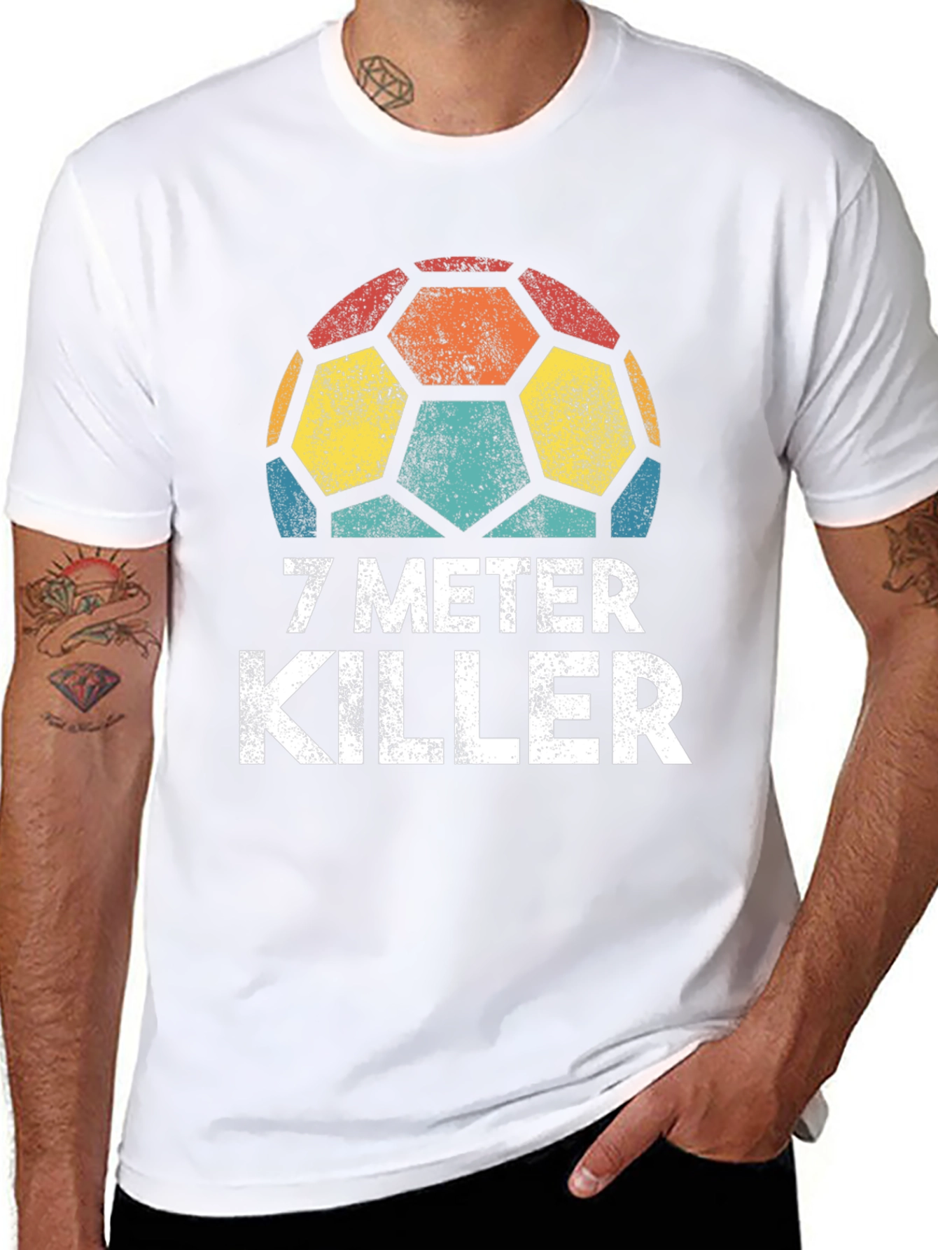 7 Meter Killer Soccer Graphic Tee