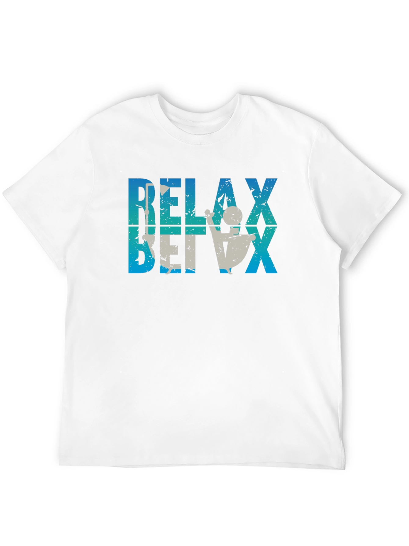 Relax T-Shirt Fun Tee Casual Wear Relaxing Theme Shirt