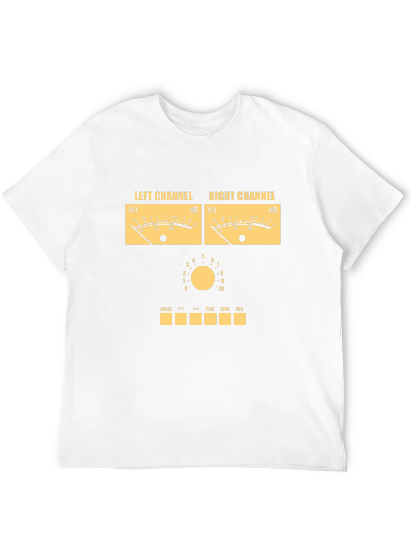 Retro Audio Mixer Graphic Tee