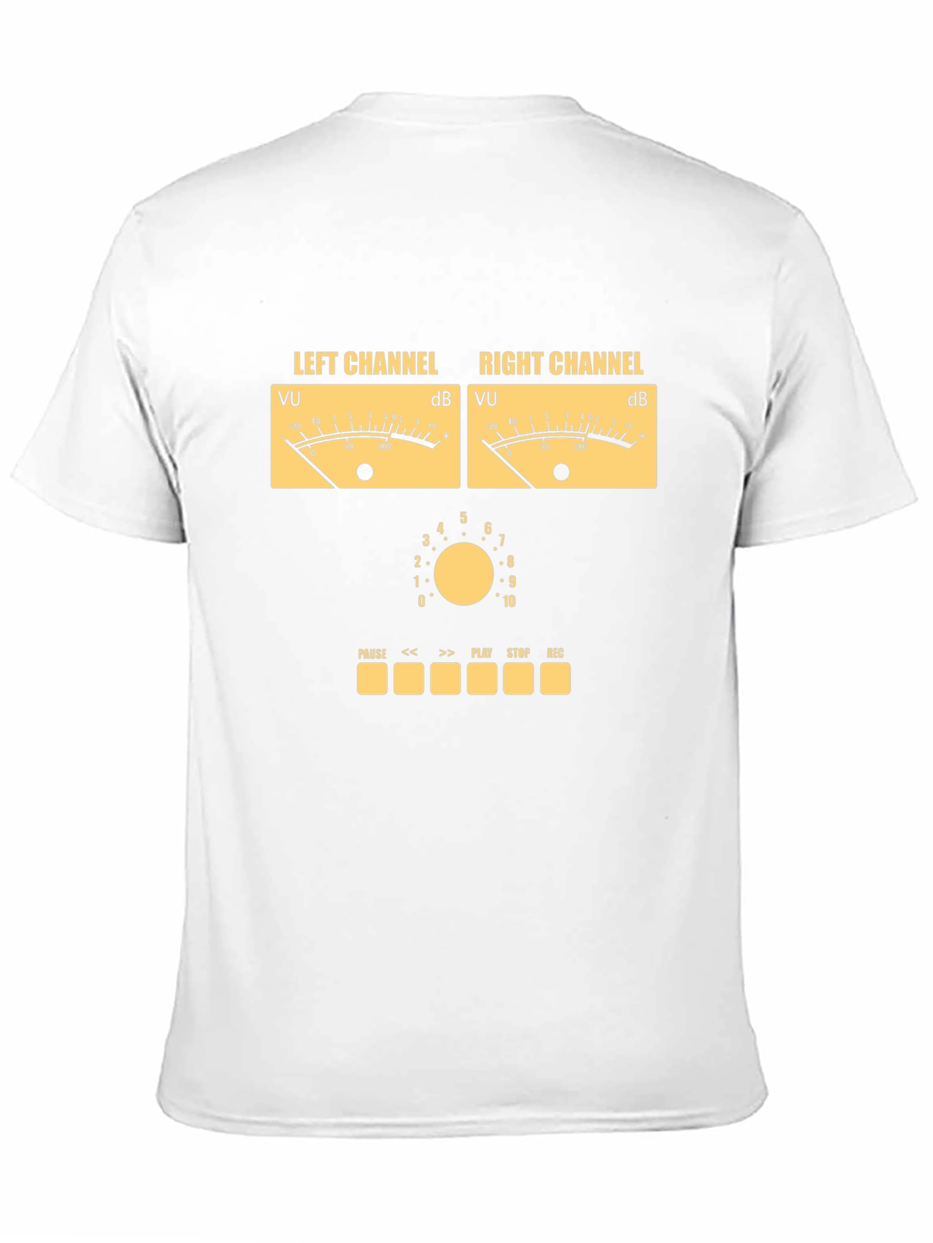 Retro Audio Mixer Graphic Tee