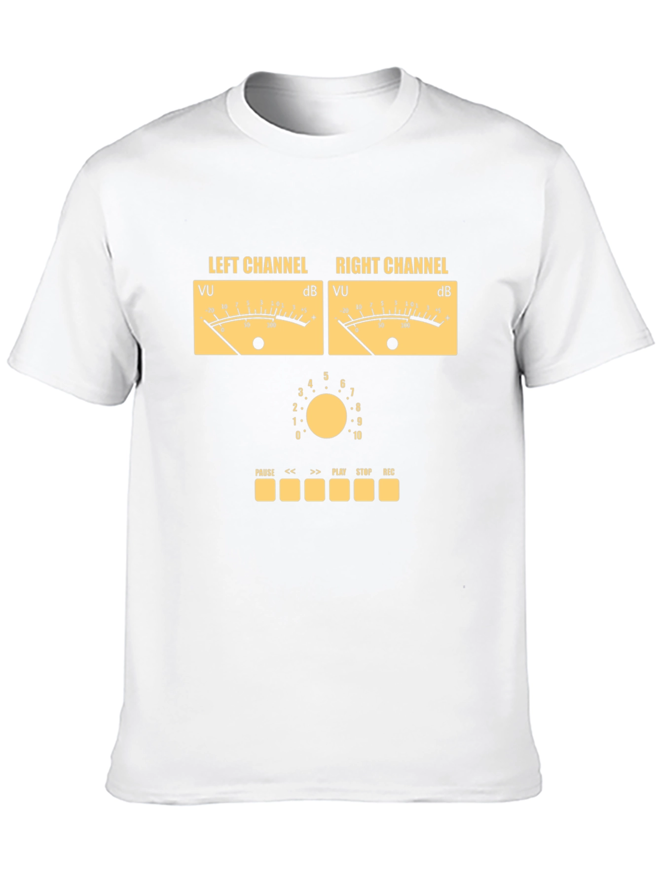 Retro Audio Mixer Graphic Tee