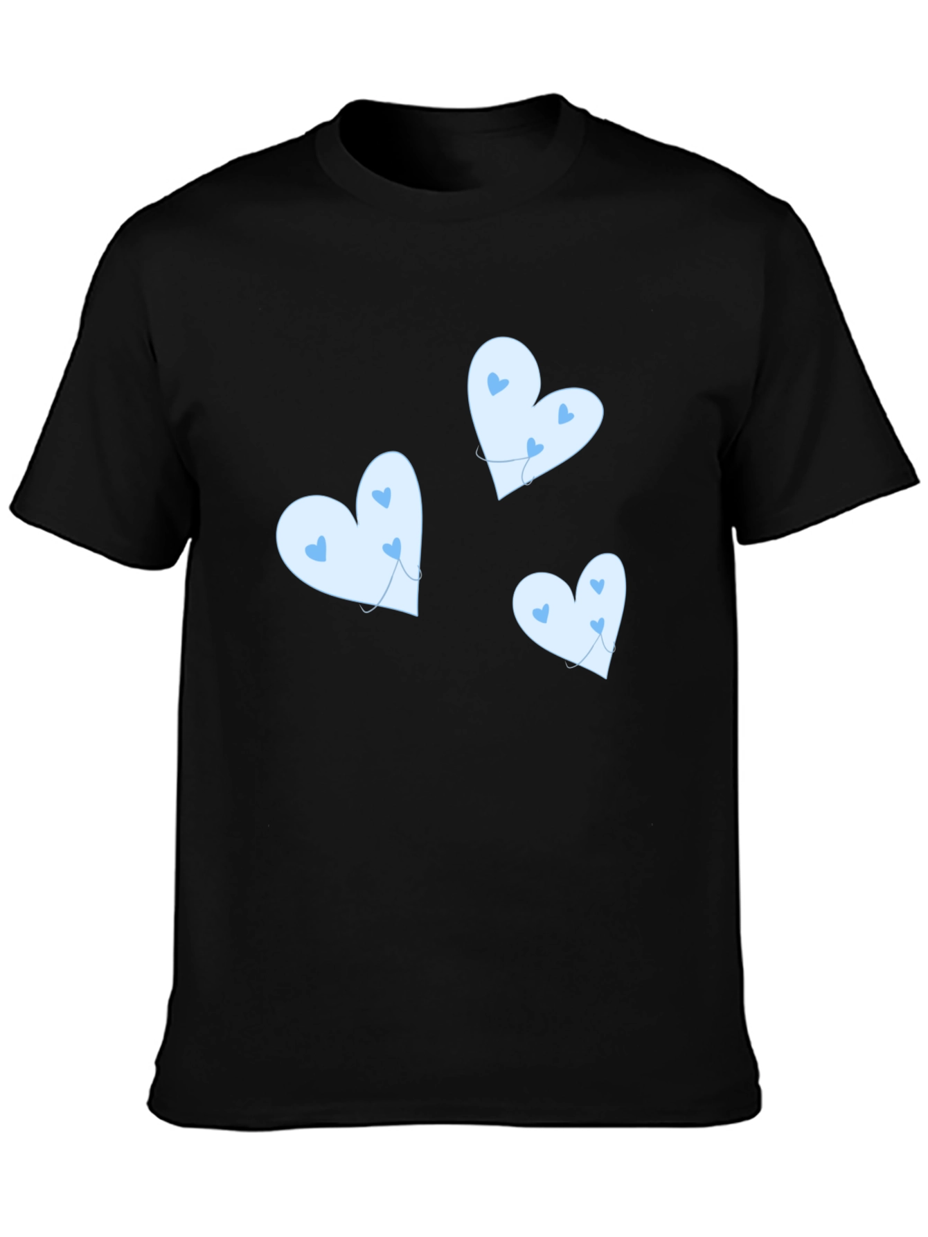 Cute Heart Balloon Graphic T-Shirt