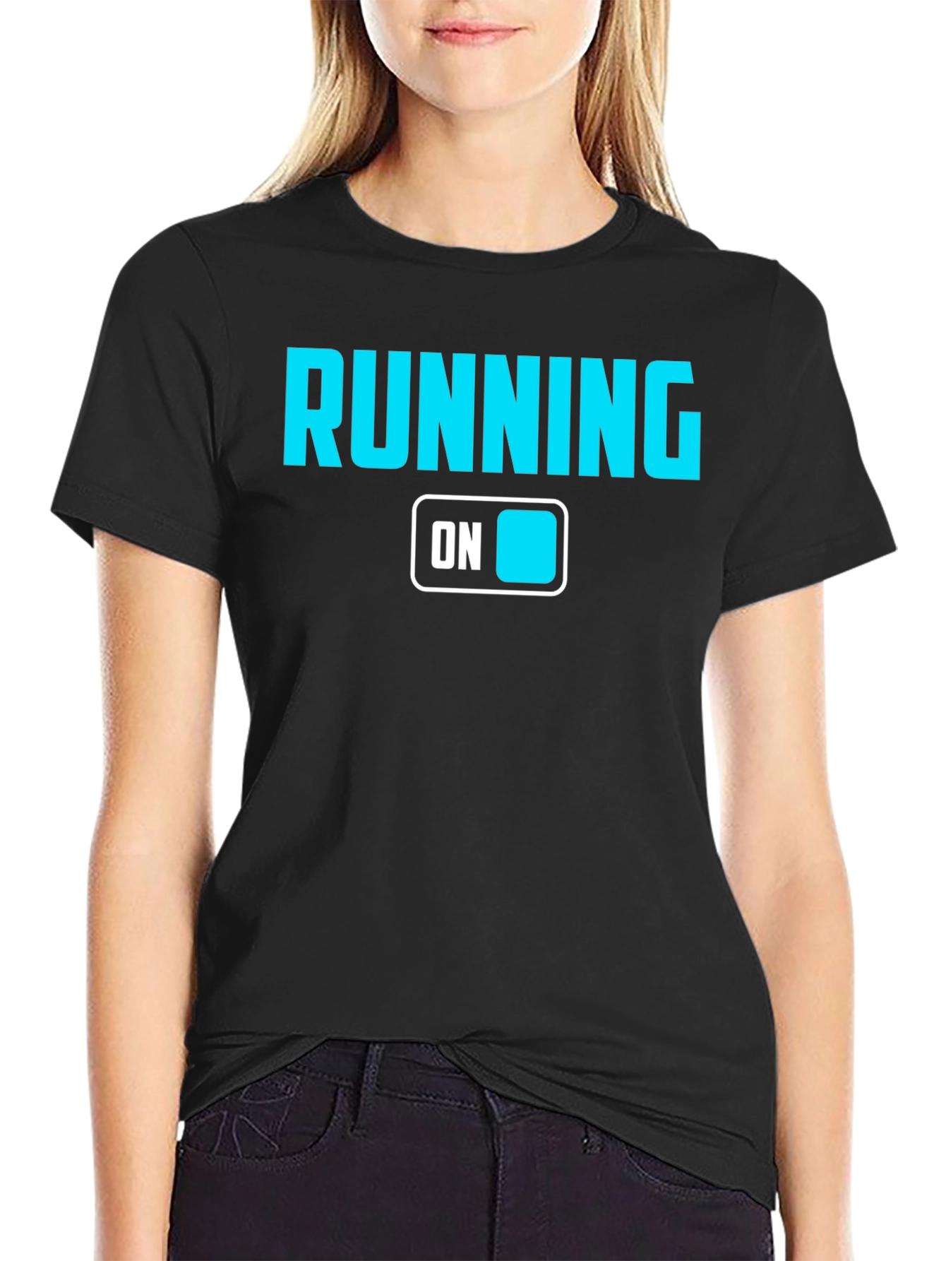 Running On T-Shirt