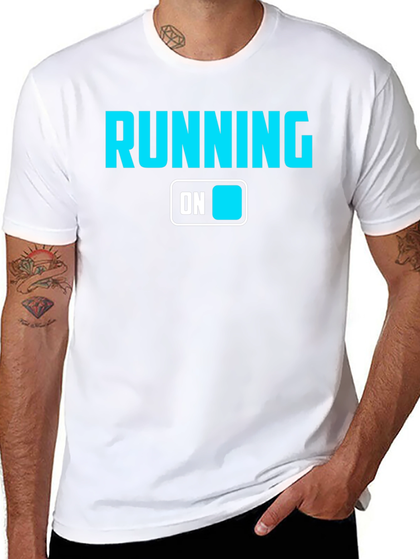 Running On T-Shirt