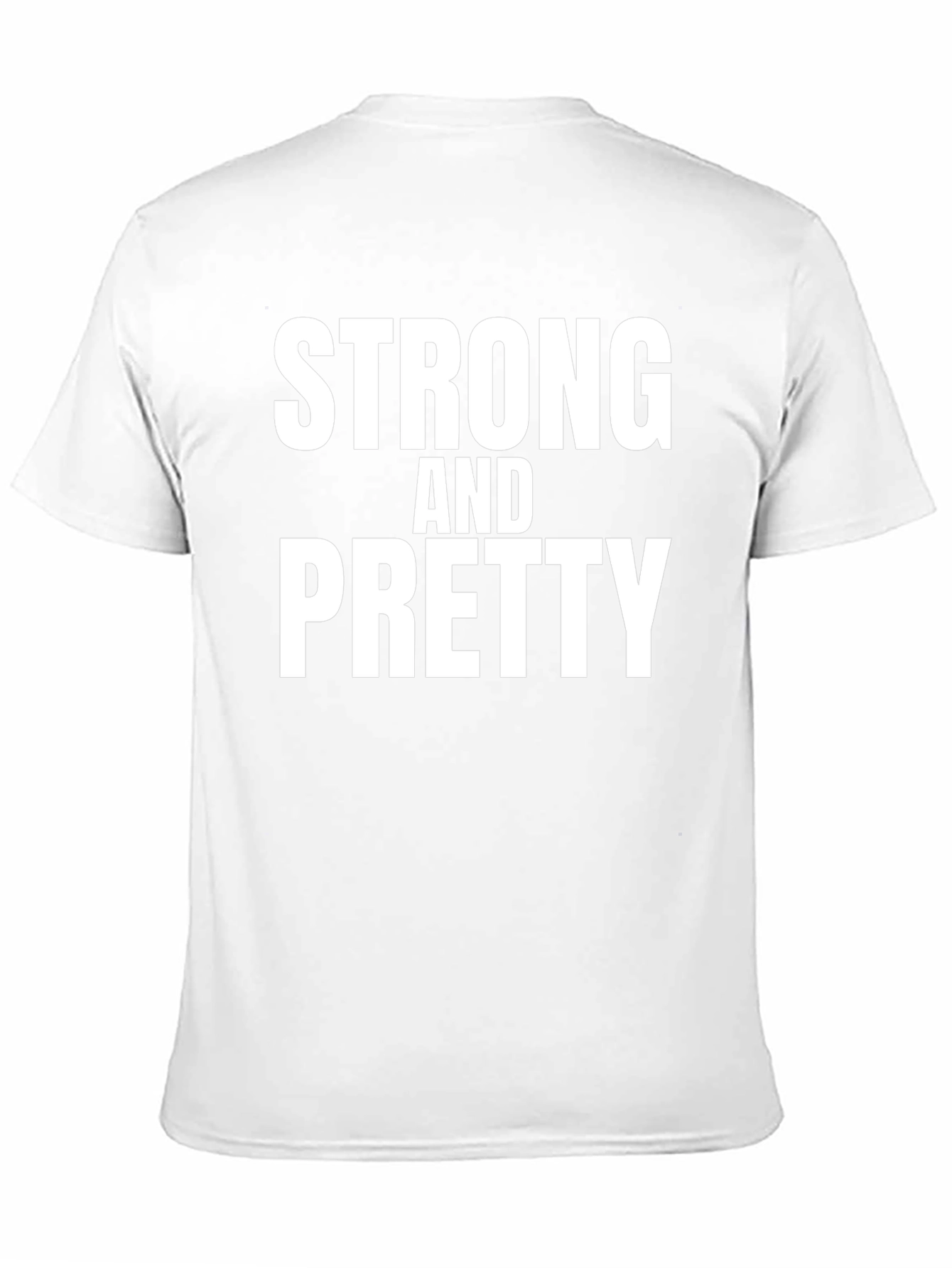Strong and Pretty Graphic T-Shirt - Black