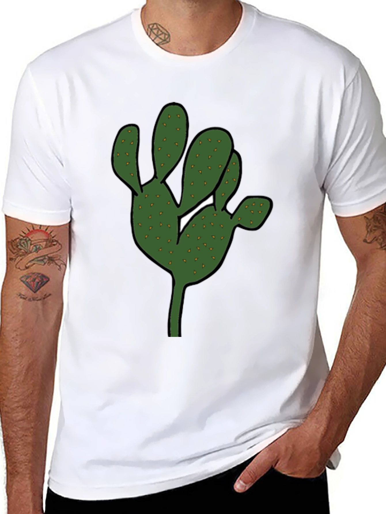 Cactus Graphic T-Shirt - Desert Style