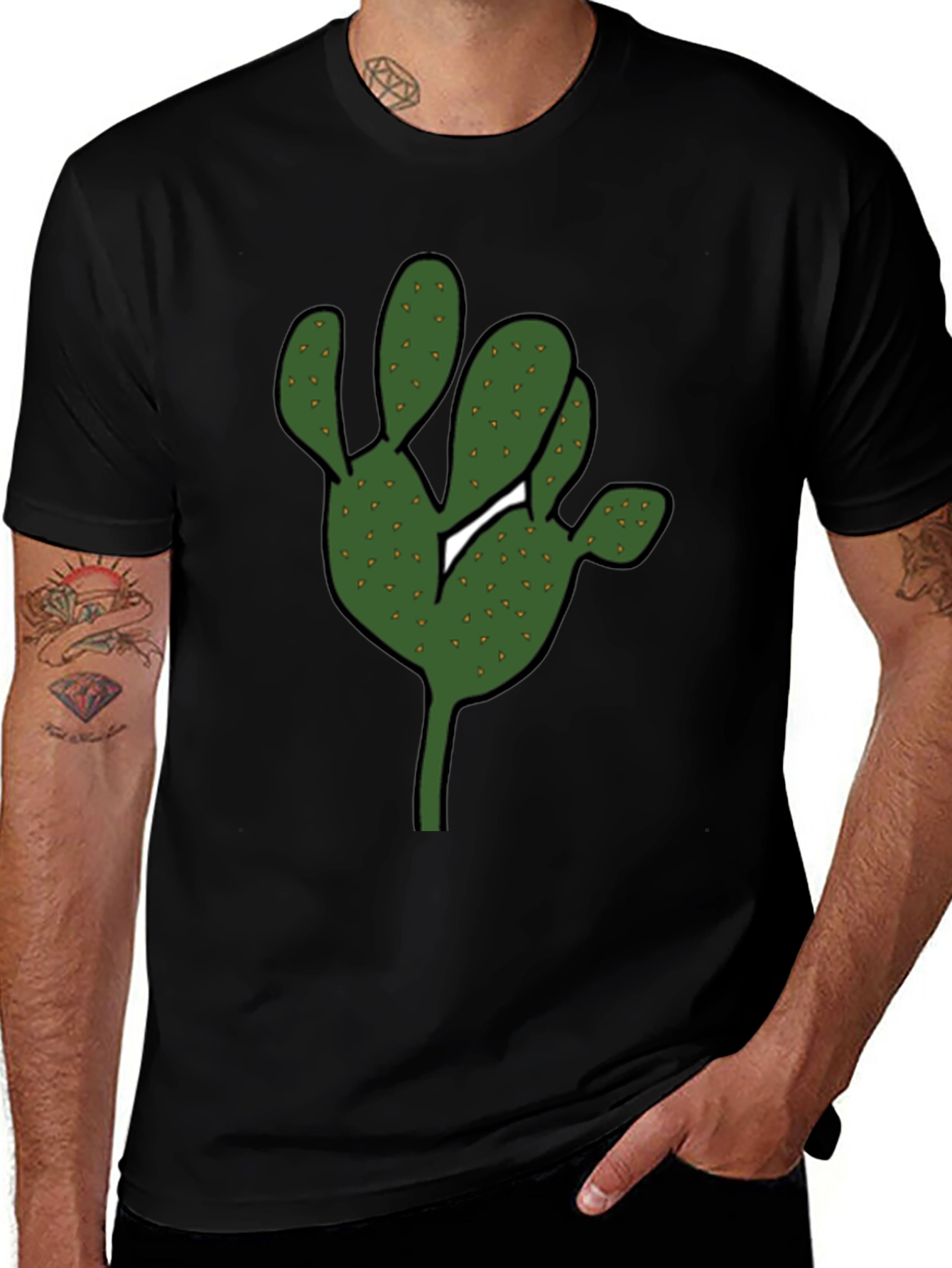 Cactus Graphic T-Shirt - Desert Style