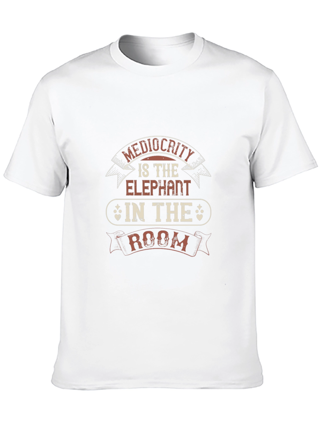 Mediocrity Elephant in the Room Graphic Tee