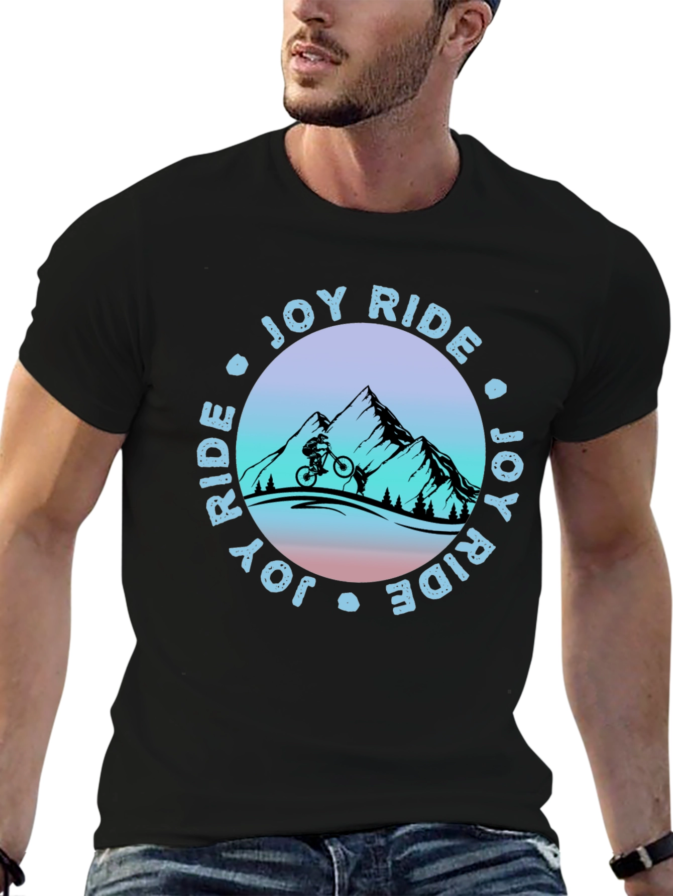 Joy Ride Mountain Bike Graphic Tee