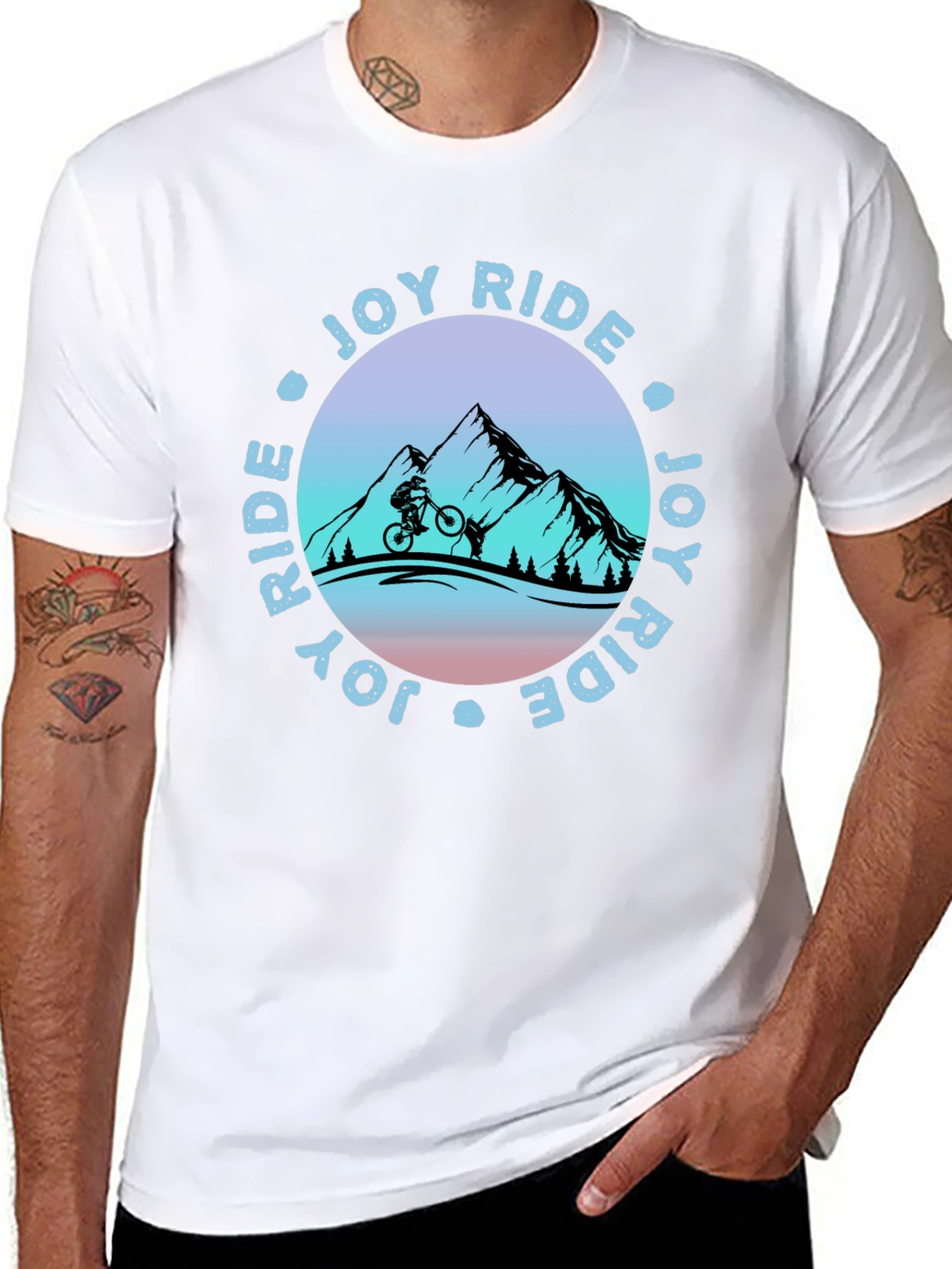 Joy Ride Mountain Bike Graphic Tee