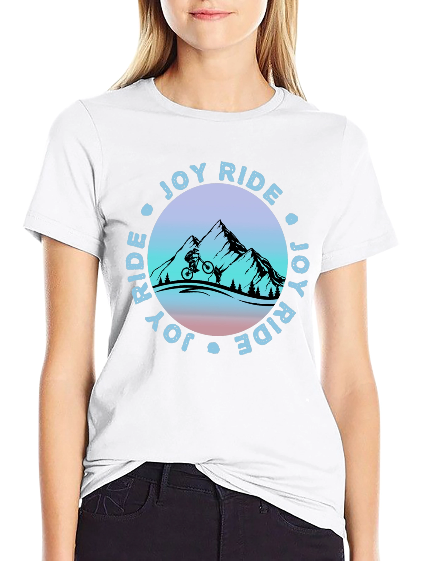 Joy Ride Mountain Bike Graphic Tee