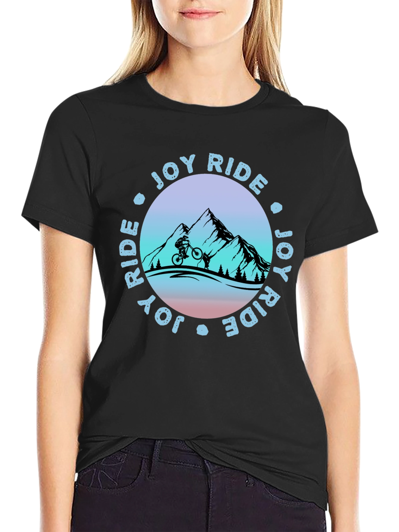 Joy Ride Mountain Bike Graphic Tee