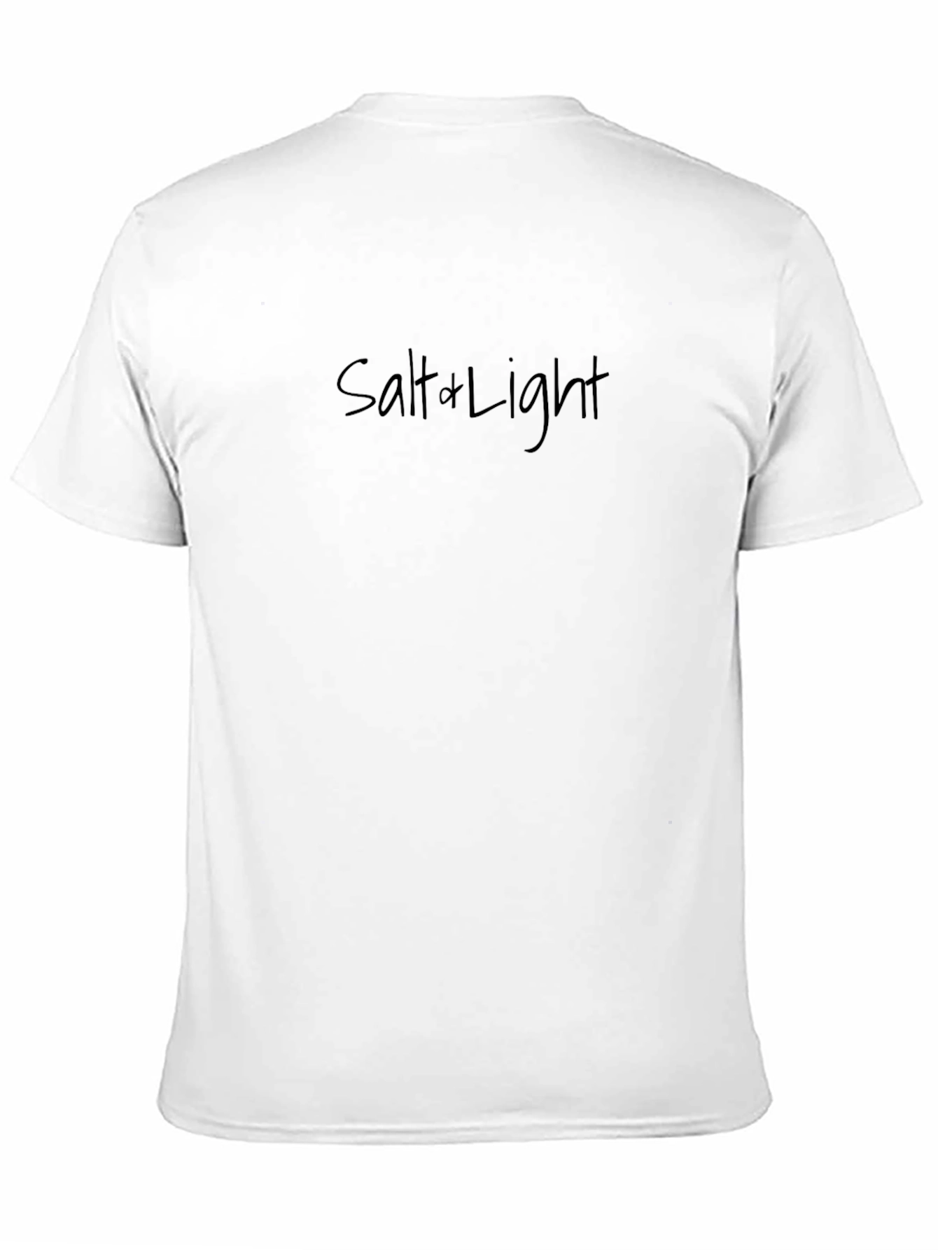 Salt & Light Black Graphic Tee - Christian Inspired