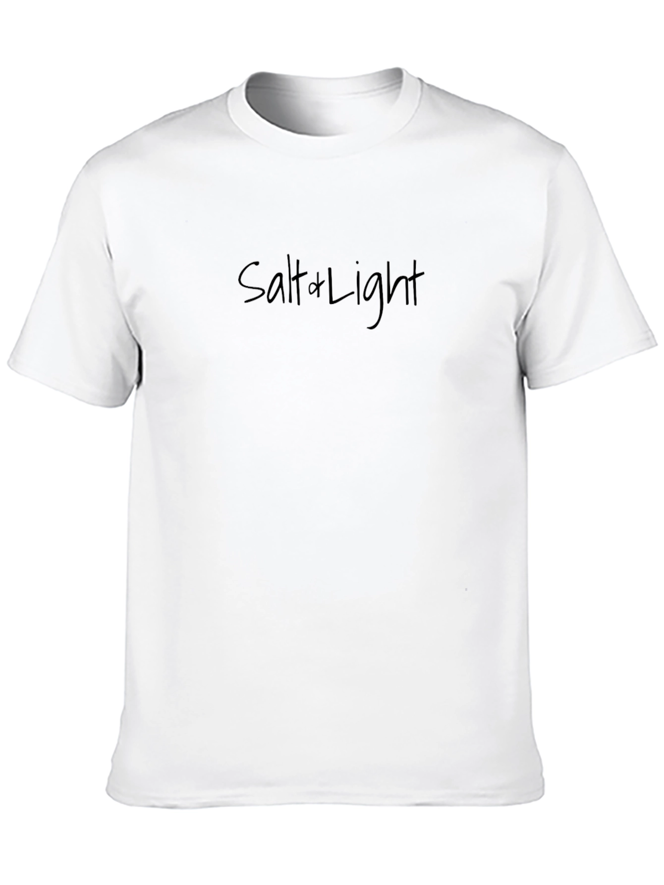 Salt & Light Black Graphic Tee - Christian Inspired