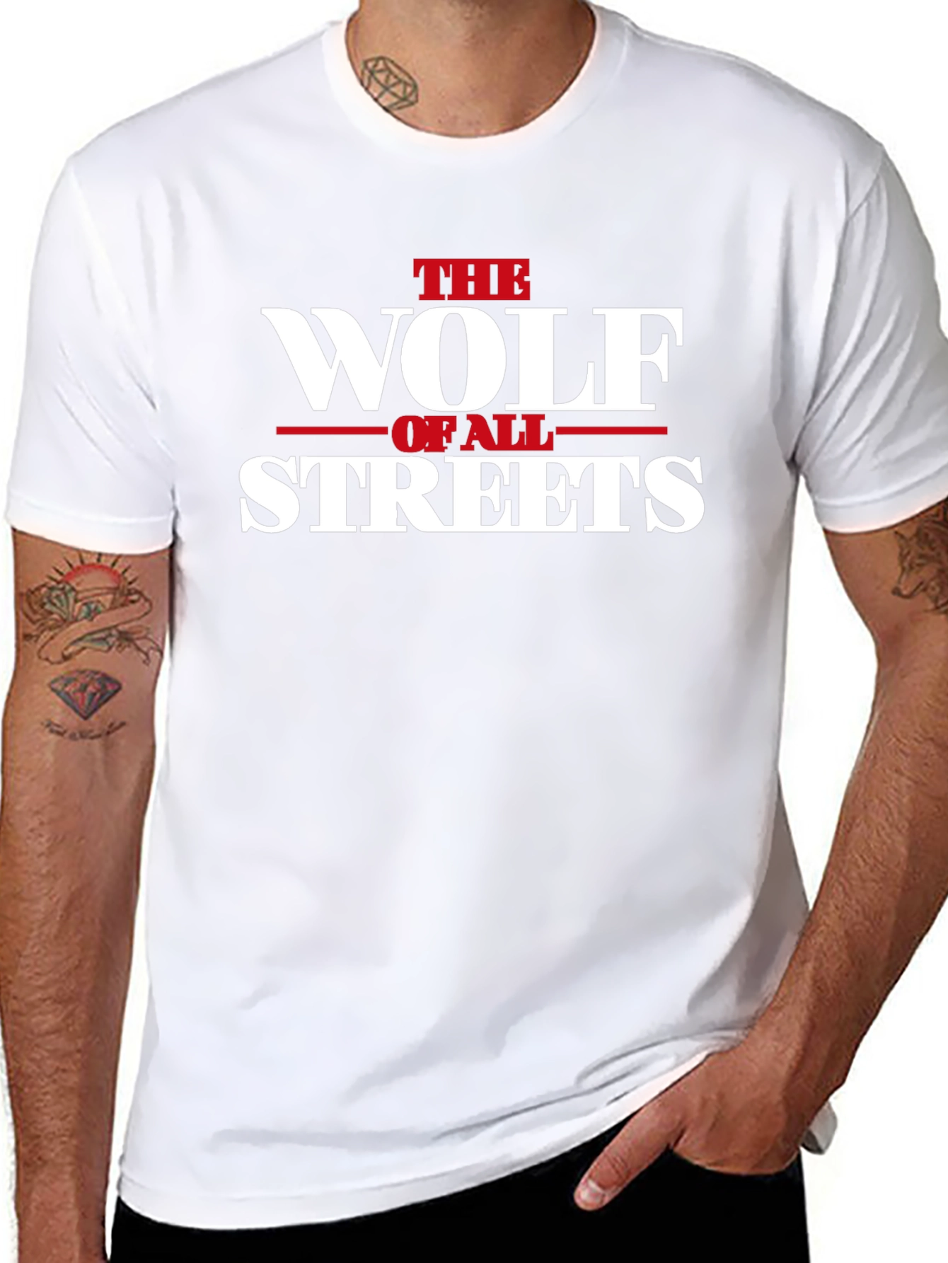 The Wolf Of All Streets Black T-Shirt