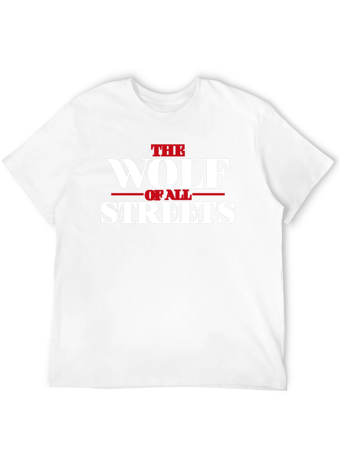 The Wolf Of All Streets Black T-Shirt