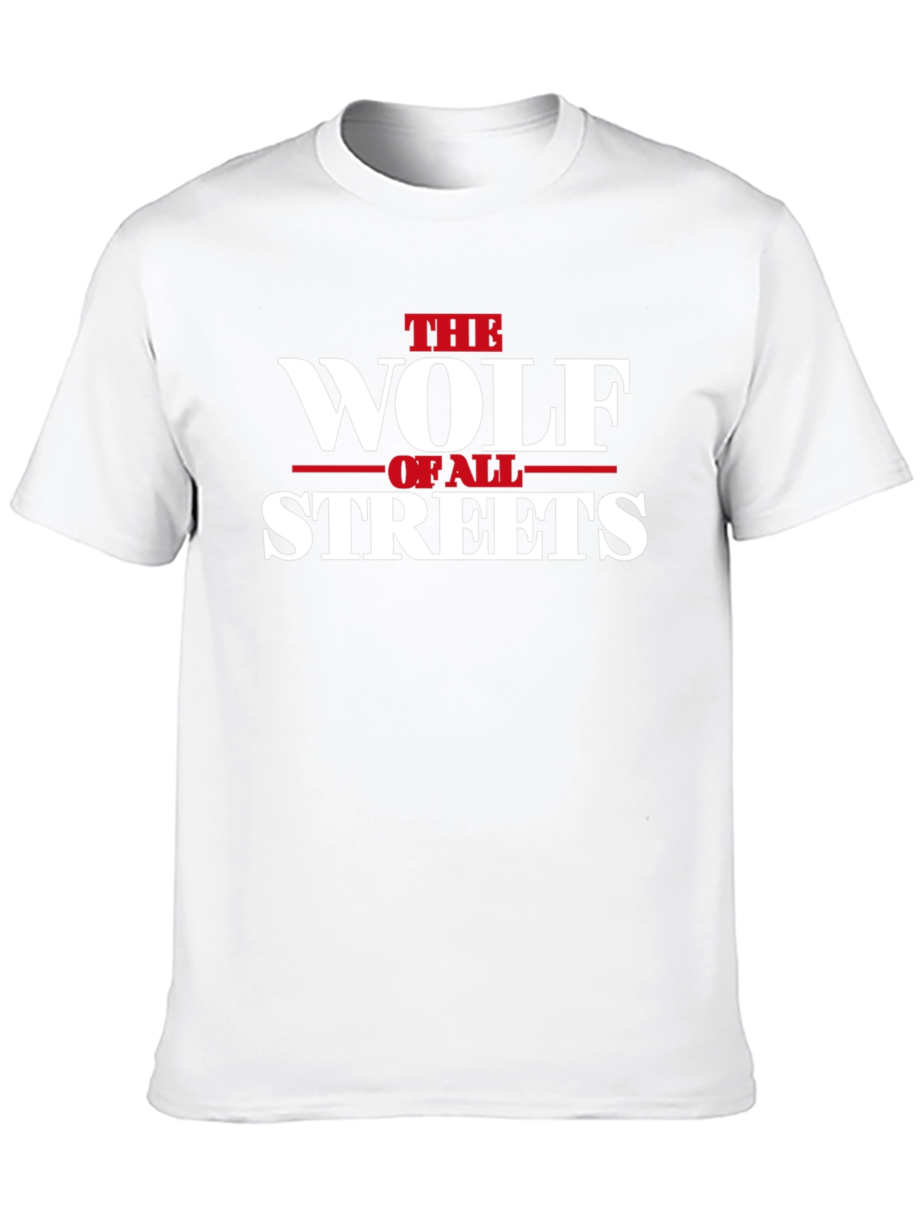 The Wolf Of All Streets Black T-Shirt
