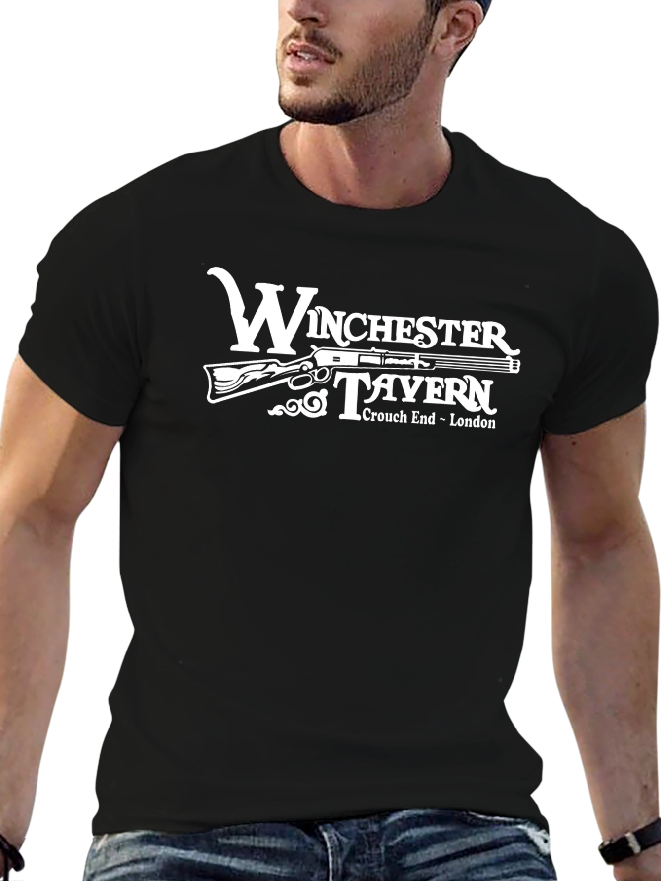 Winchester Tavern Graphic T-Shirt - Crouch End London