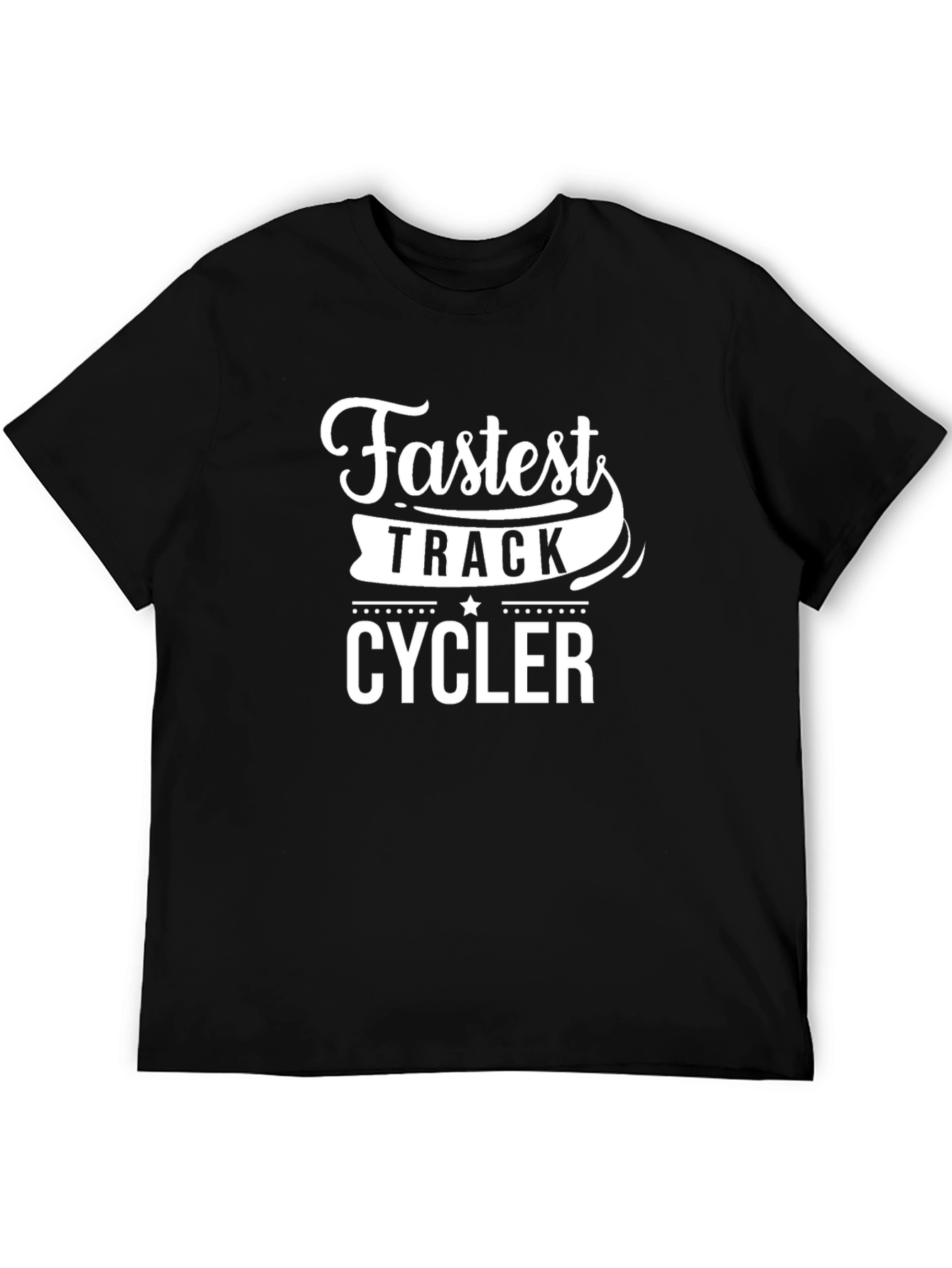 Fastest Track Cycler T-Shirt - Black