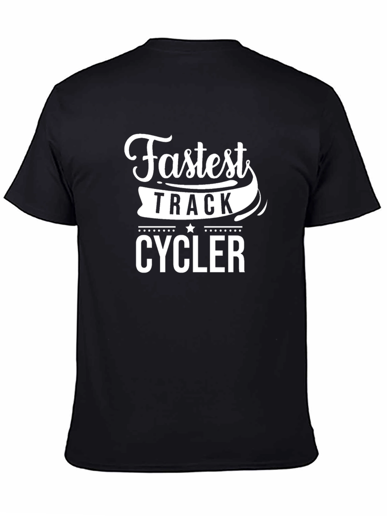 Fastest Track Cycler T-Shirt - Black