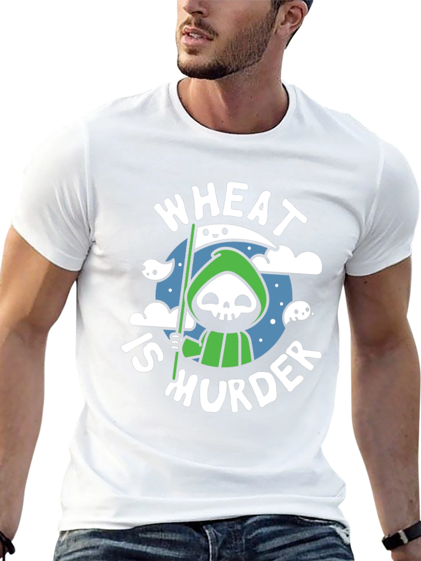 Wheat is Murder Graphic Tee