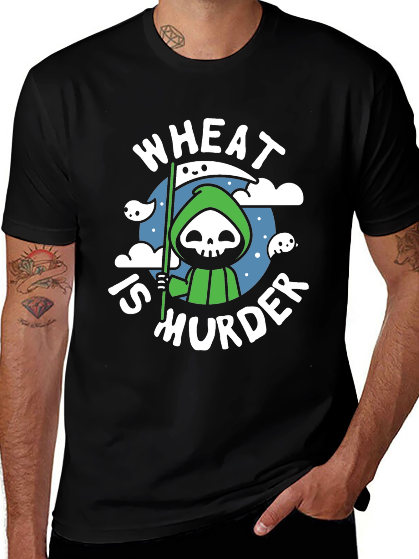 Wheat is Murder Graphic Tee