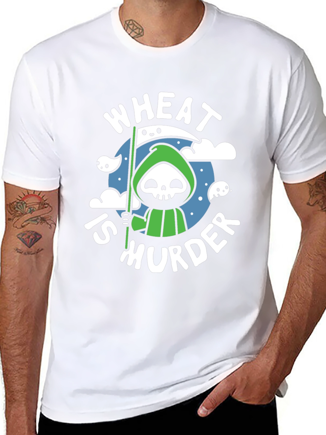 Wheat is Murder Graphic Tee