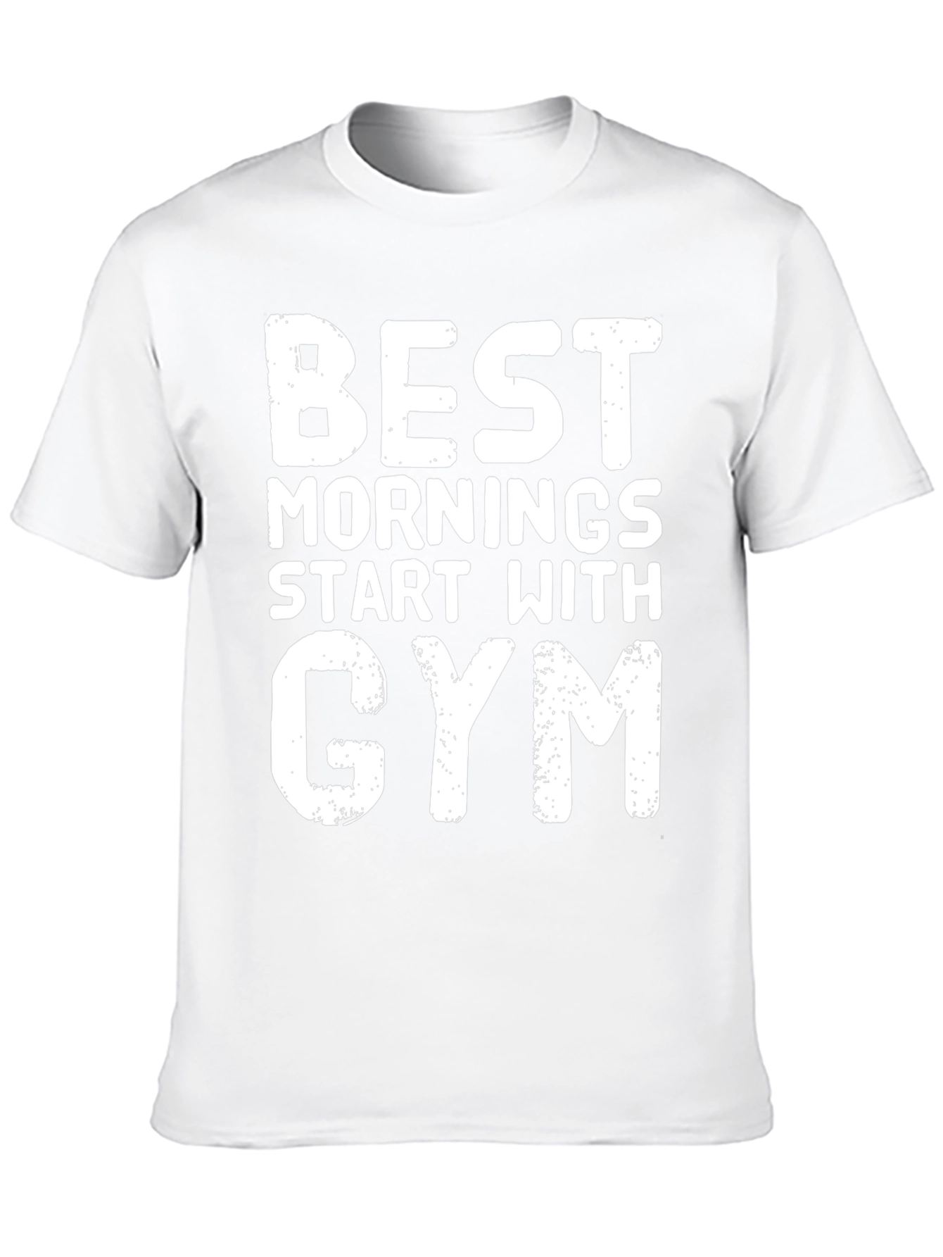 Best Mornings Gym T-Shirt - Black