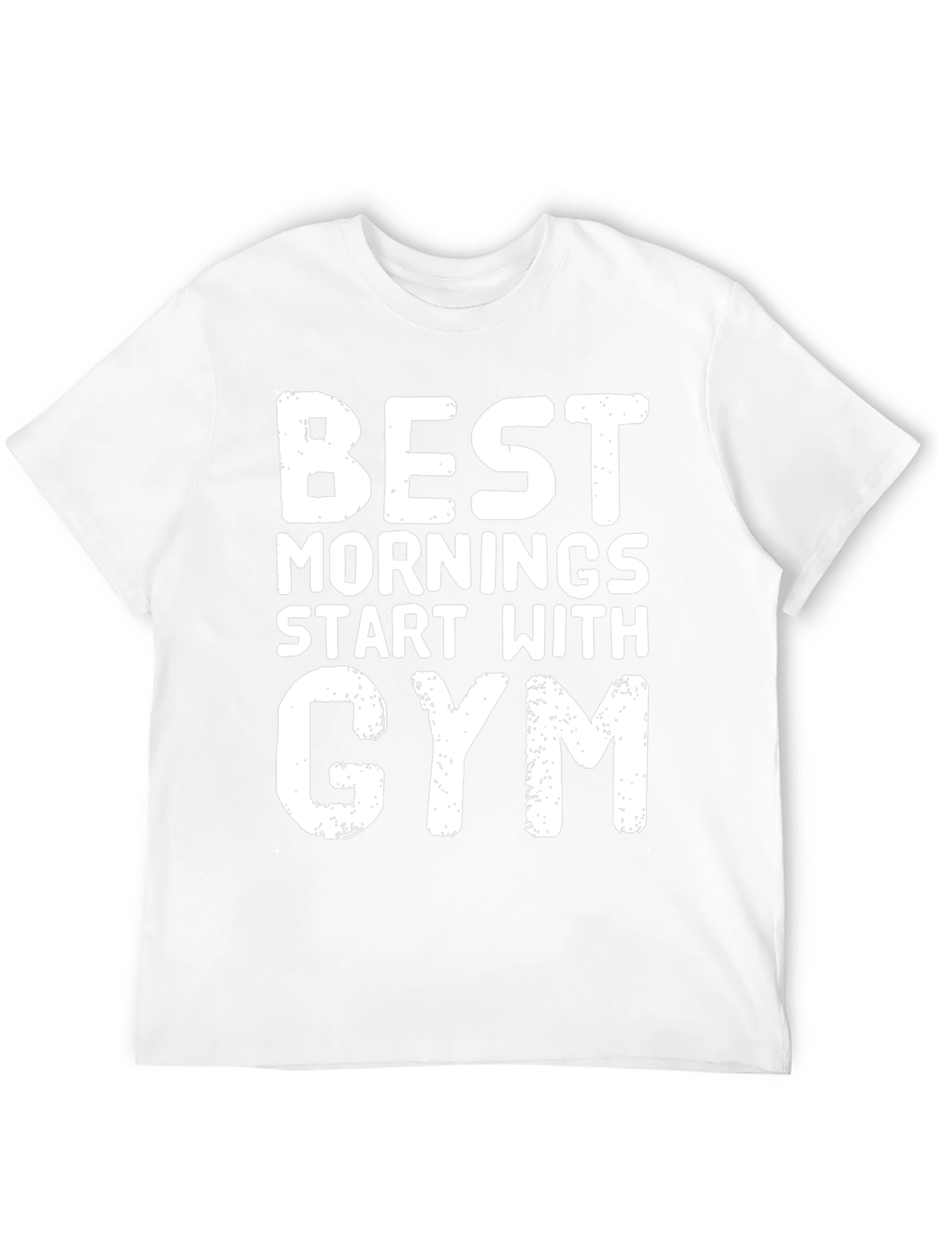Best Mornings Gym T-Shirt - Black