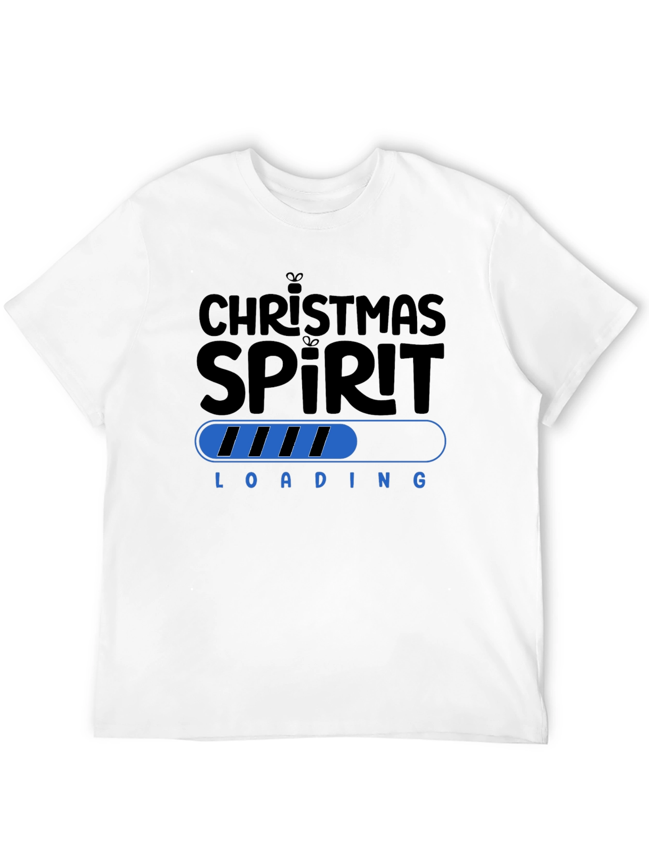 Christmas Spirit Loading Graphic Tee