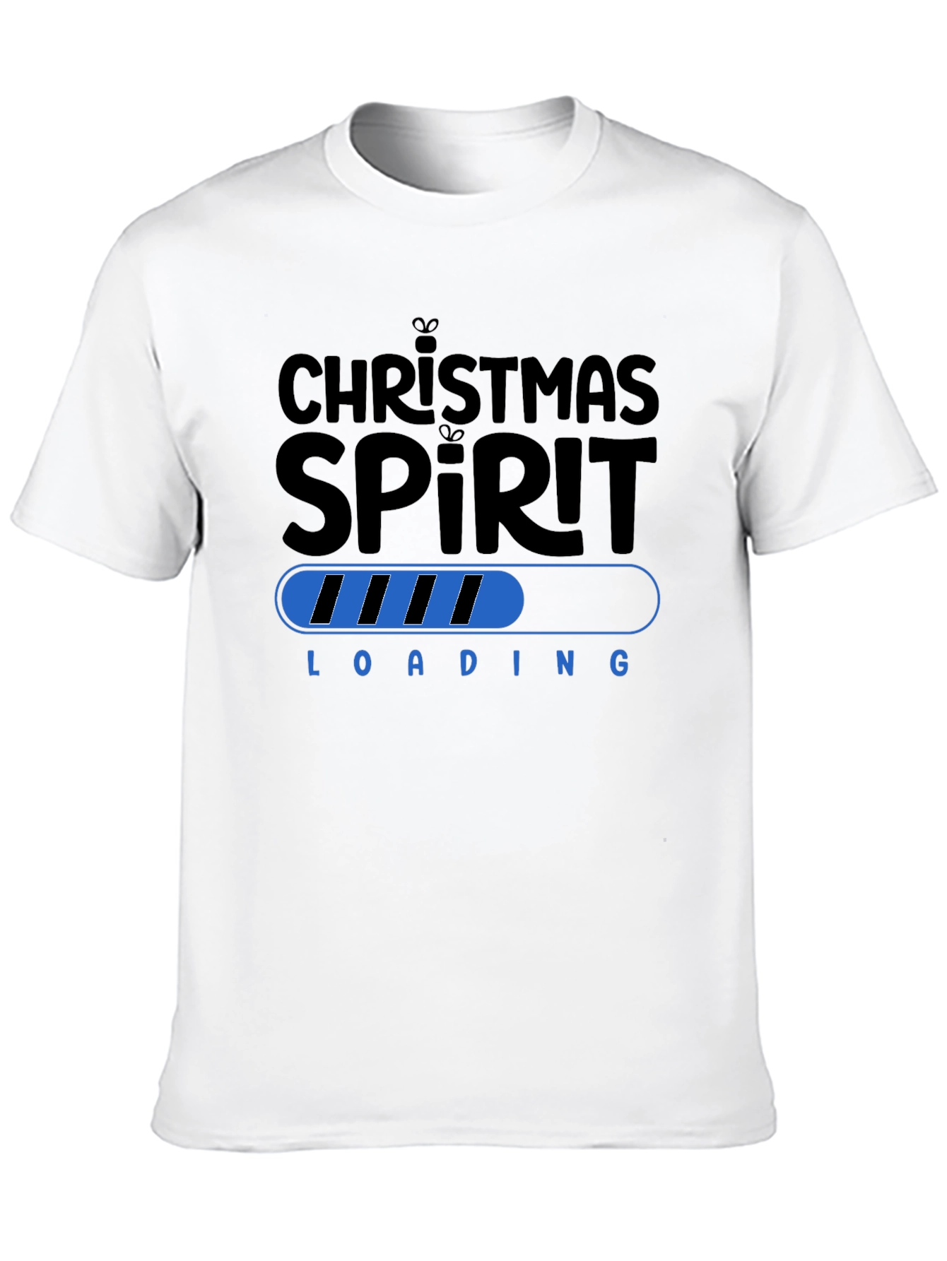 Christmas Spirit Loading Graphic Tee