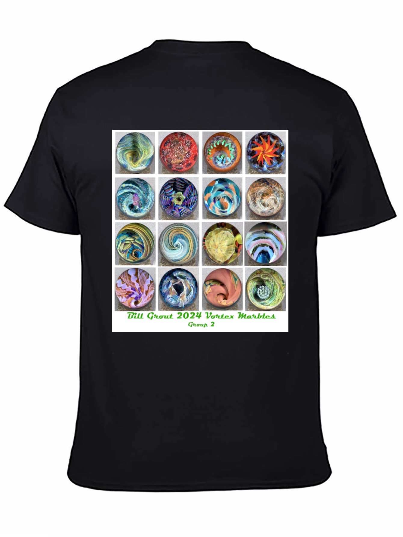 Vortex Marbles Graphic T-Shirt