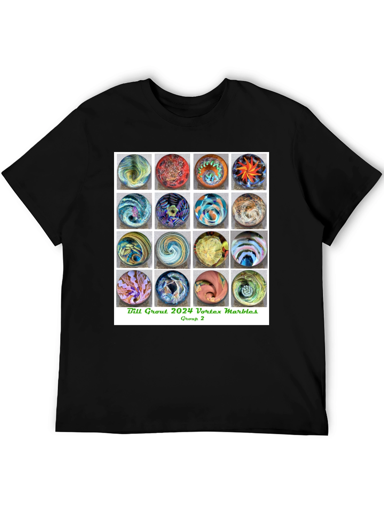 Vortex Marbles Graphic T-Shirt