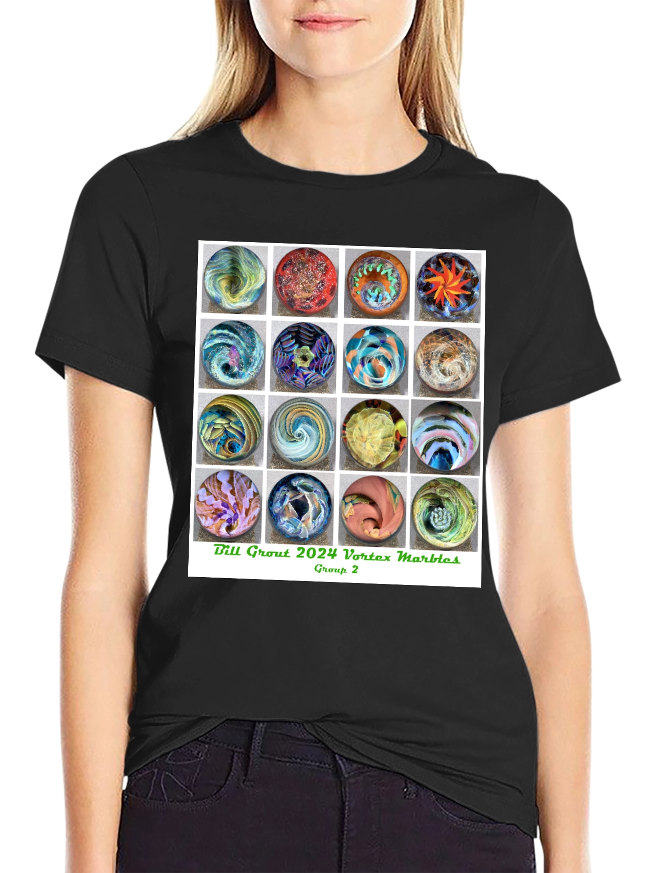 Vortex Marbles Graphic T-Shirt
