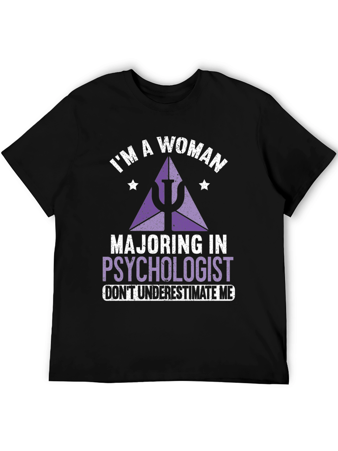 Im A Woman Majoring in Psychologist T-Shirt