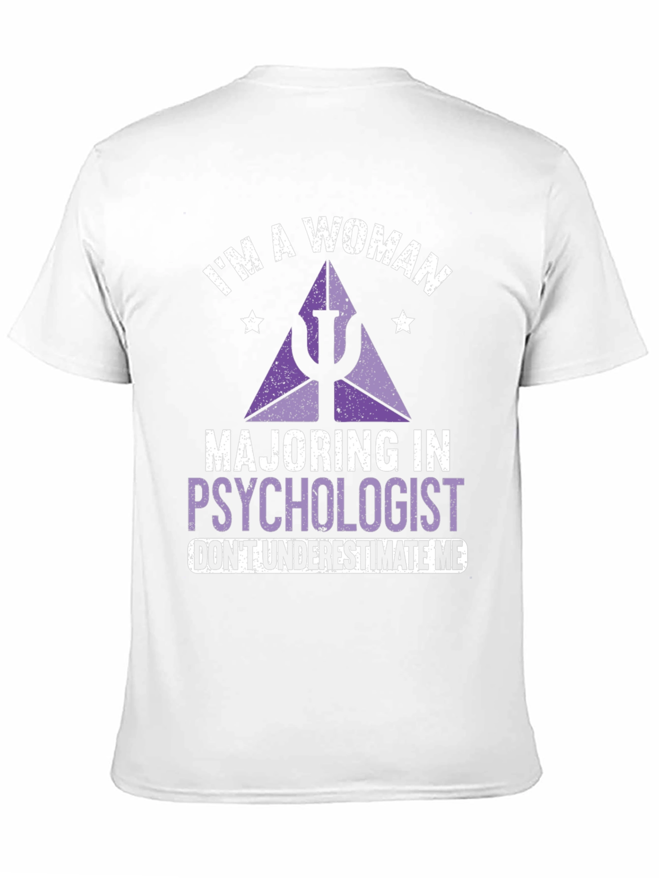 Im A Woman Majoring in Psychologist T-Shirt