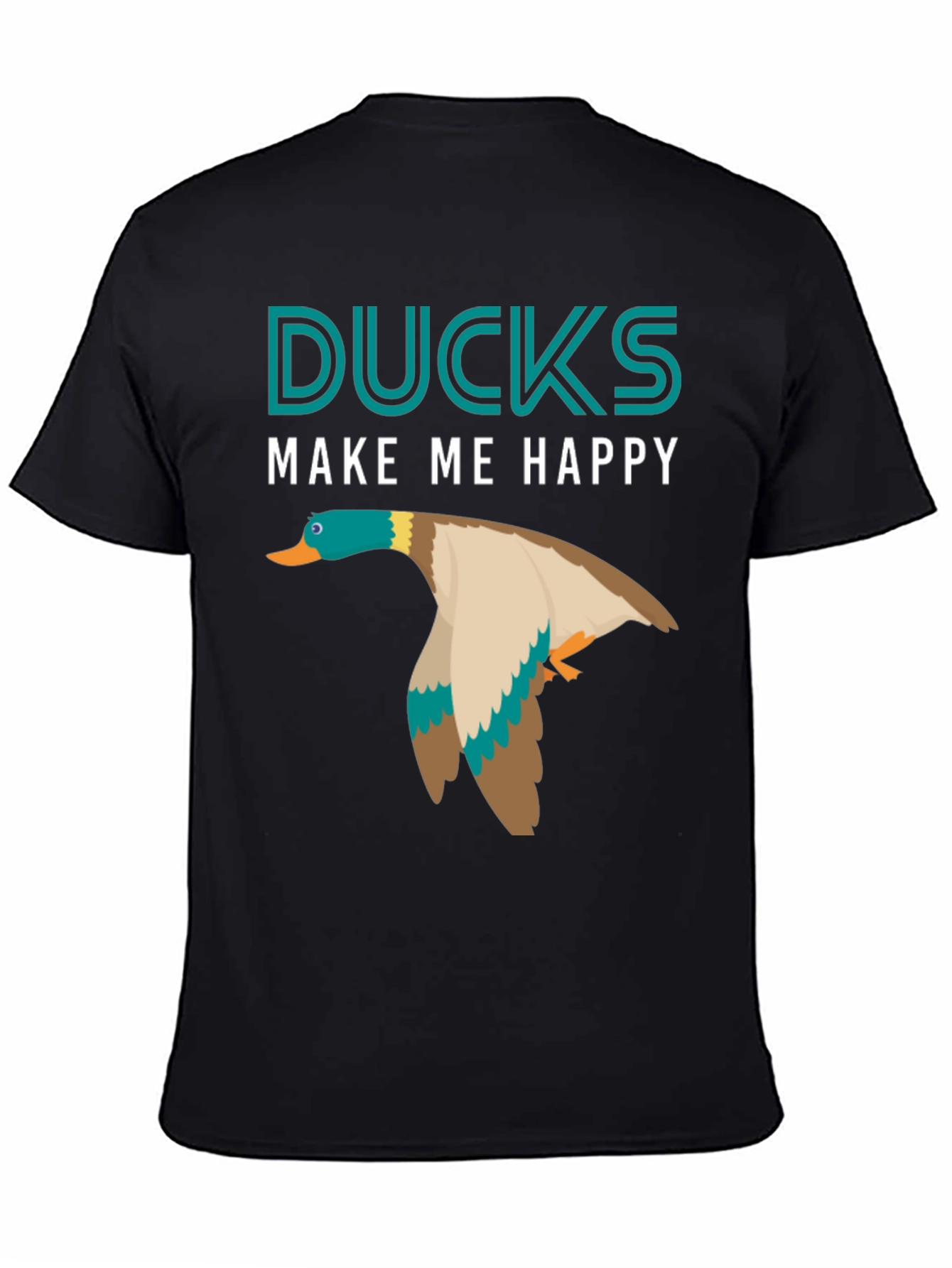 Ducks Make Me Happy Graphic T-Shirt