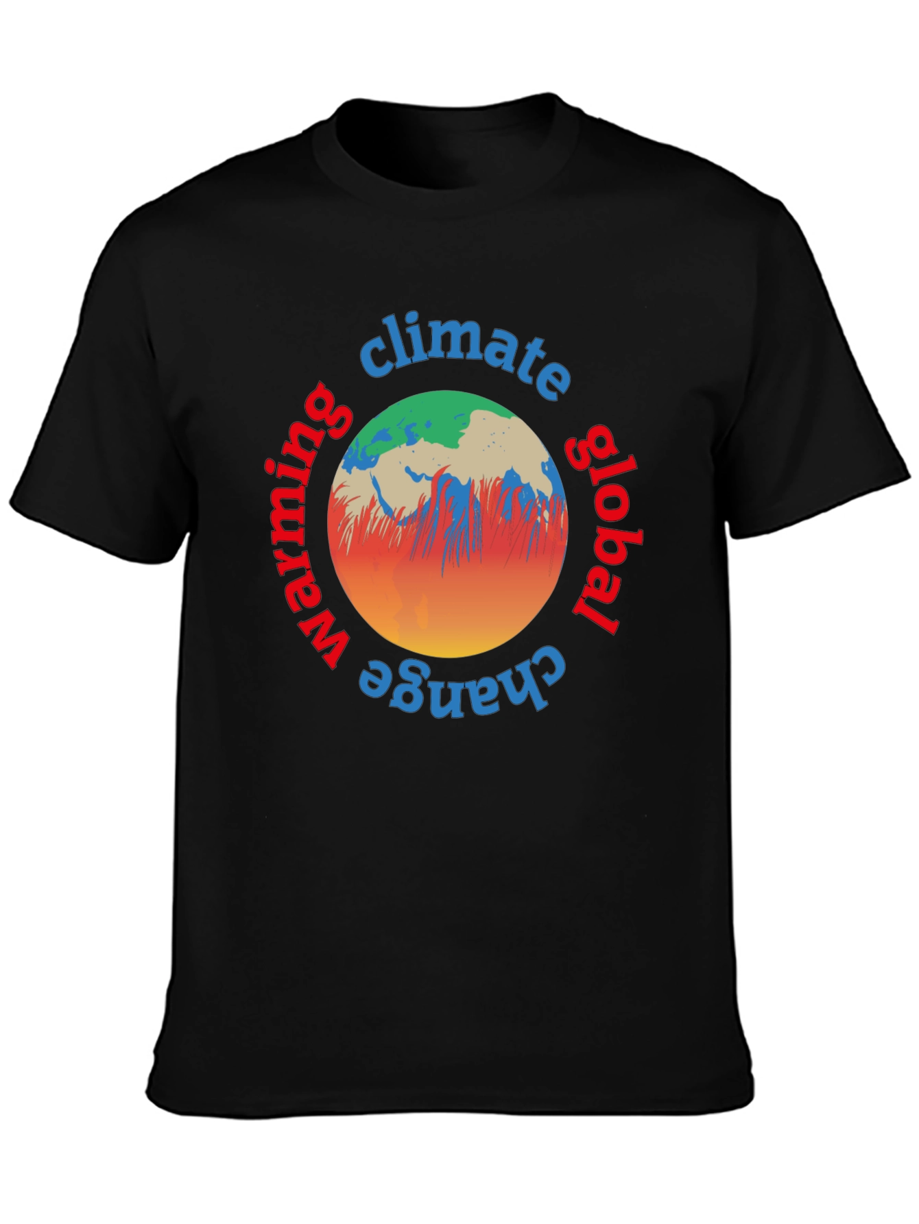 Global Warming Climate Change Graphic Tee