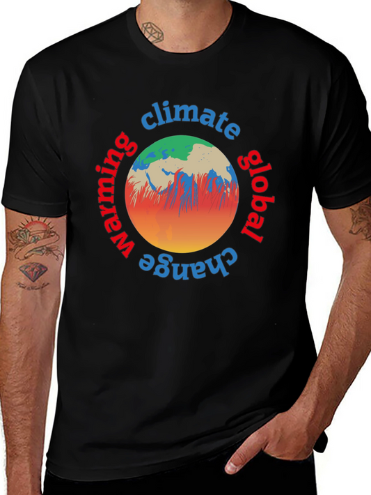 Global Warming Climate Change Graphic Tee