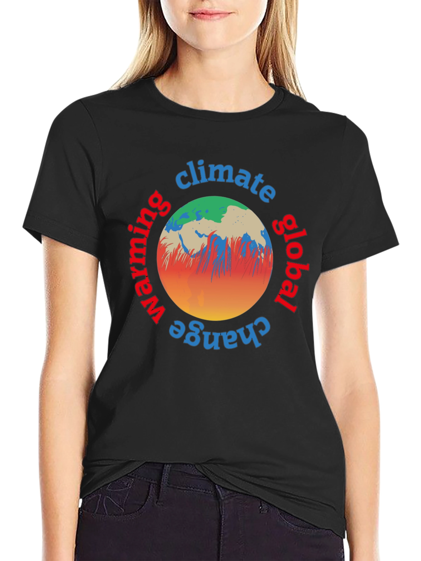 Global Warming Climate Change Graphic Tee