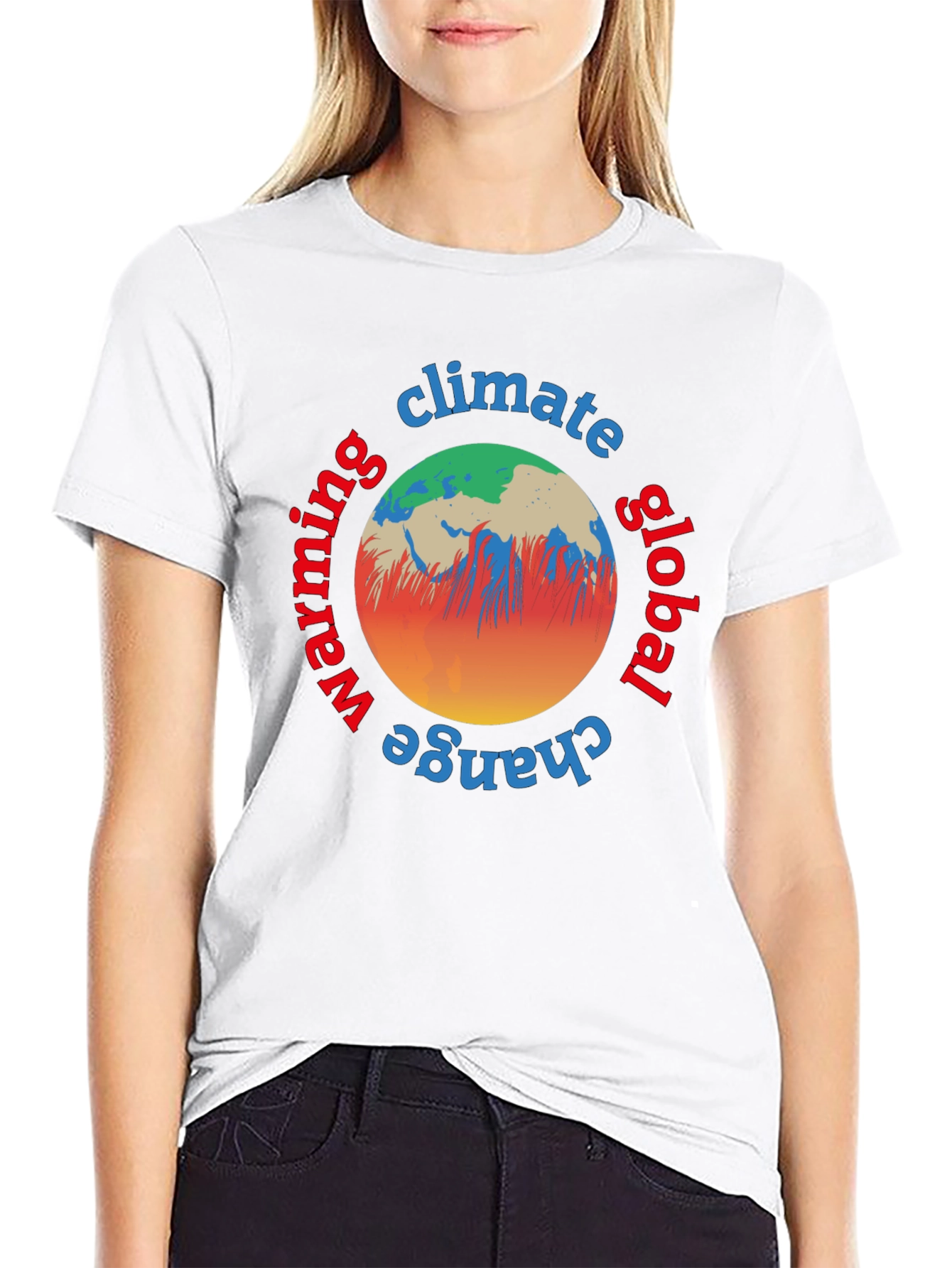 Global Warming Climate Change Graphic Tee