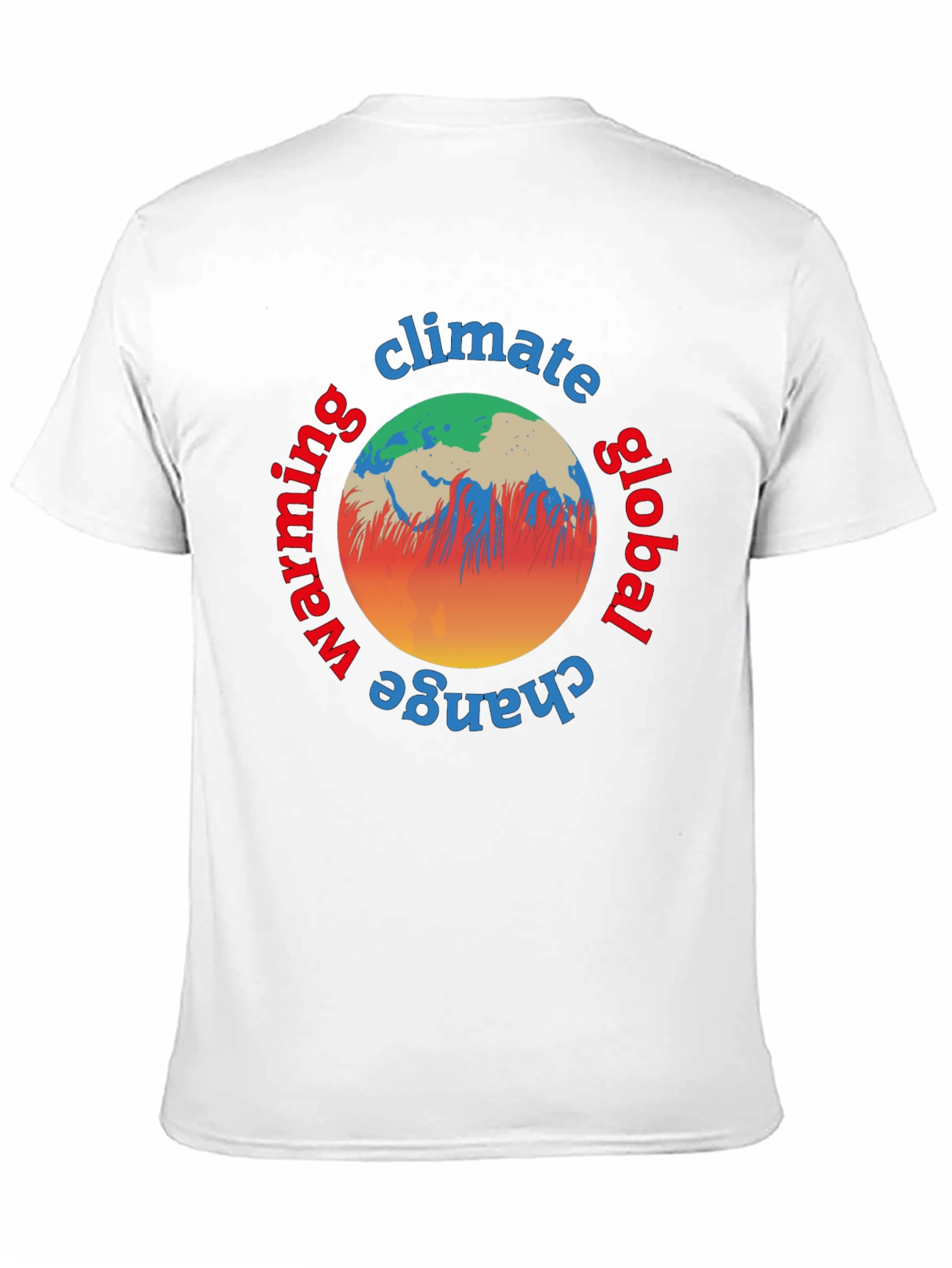 Global Warming Climate Change Graphic Tee