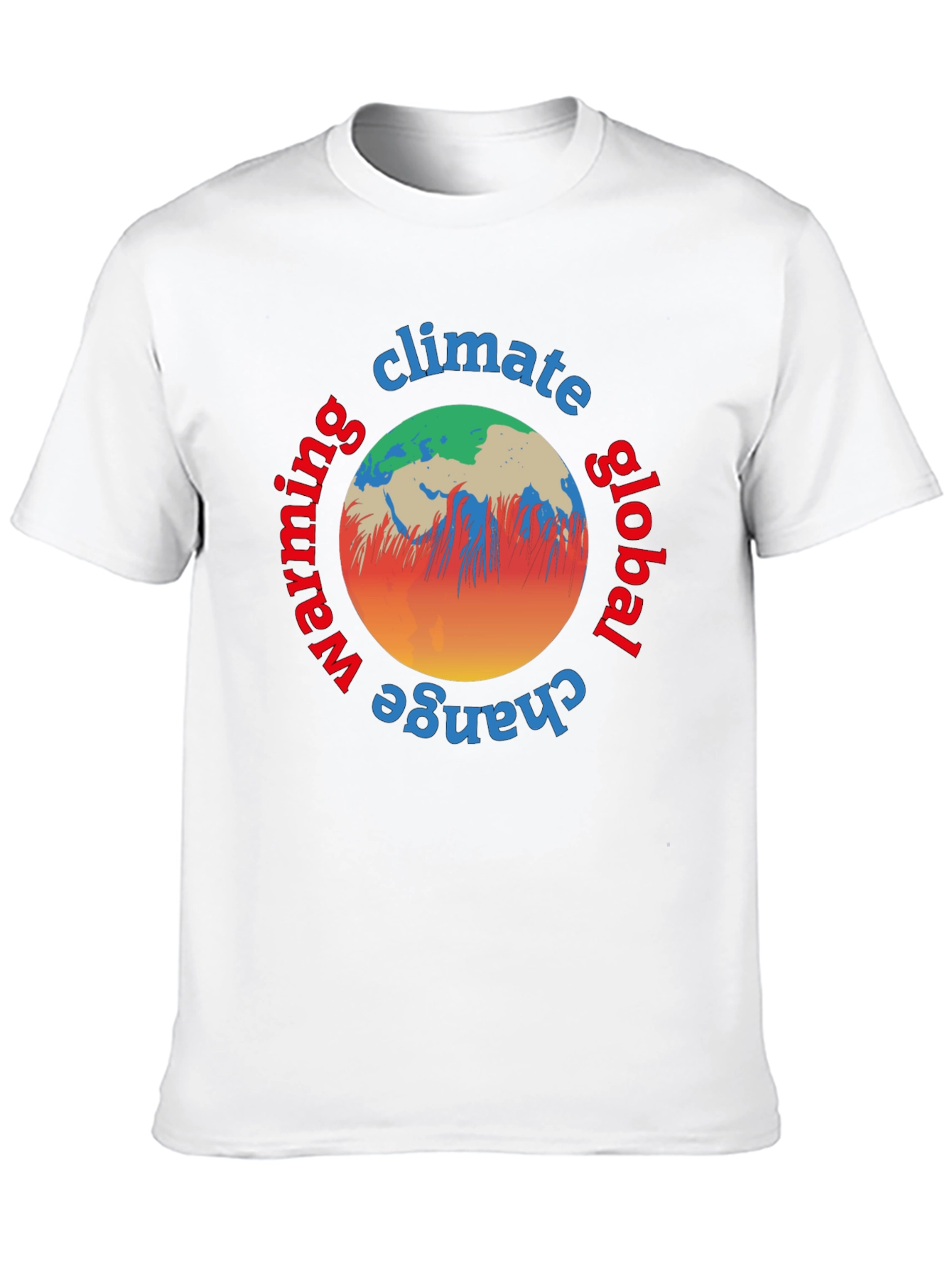 Global Warming Climate Change Graphic Tee