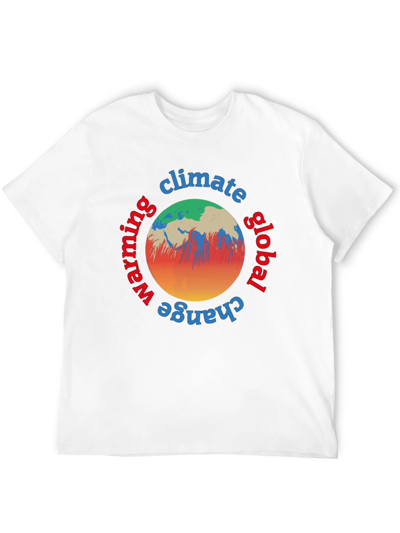 Global Warming Climate Change Graphic Tee