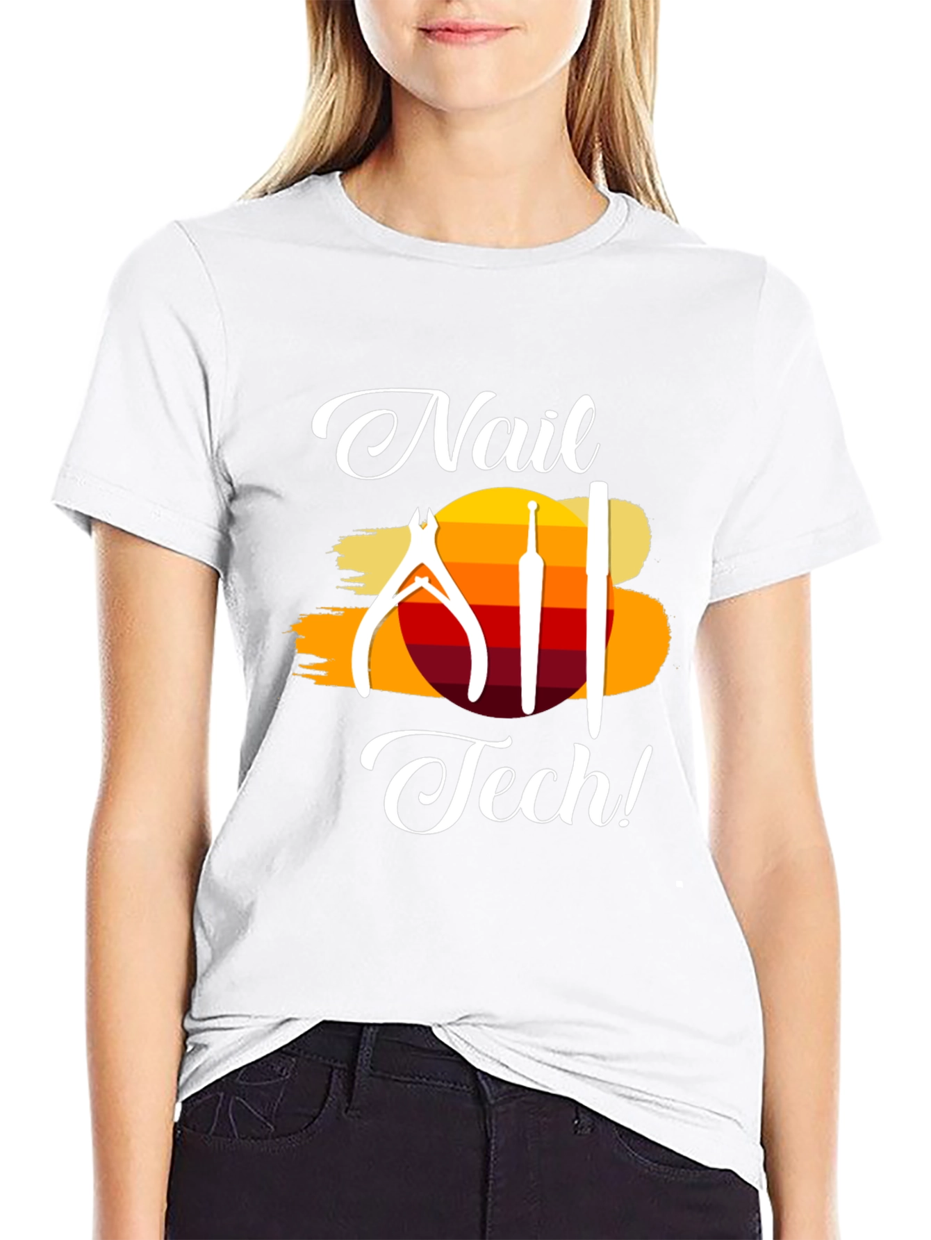 Nail Tech T-Shirt - Stylish Salon Apparel