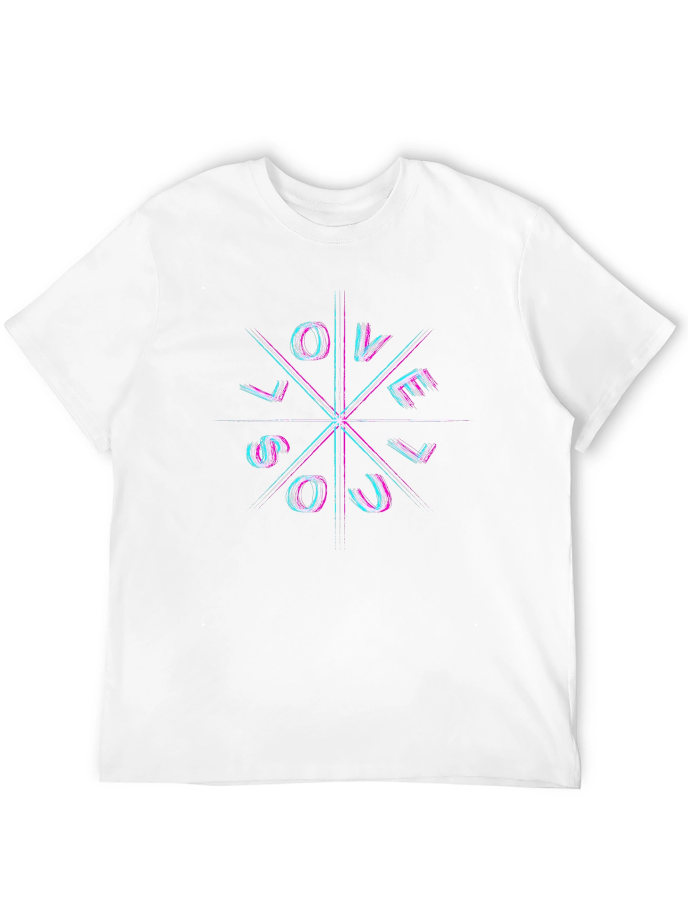 Love Soul Graphic Tee - Modern Artistic Design