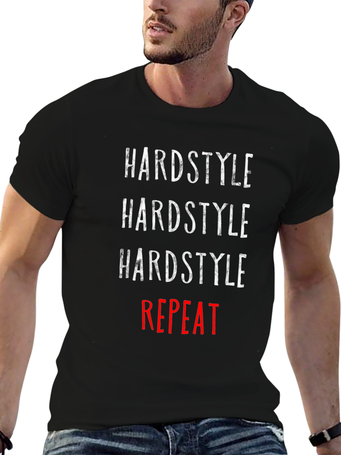 Hardstyle Repeat Graphic T-Shirt
